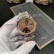 clean factory rolex datejust 41mm two tone brown diamond face 3235 replica watch  (2)_th.jpg